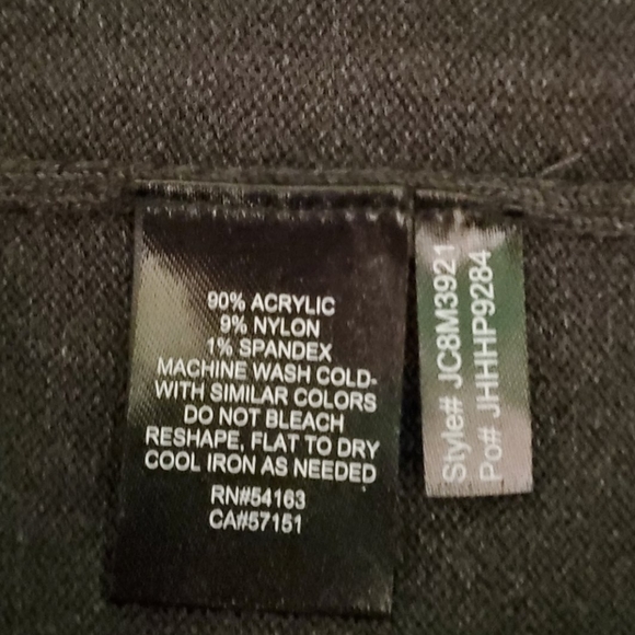 NEW JH collectibles women's S striped knit long sleeve Sweater Dress - Picture 5 of 5